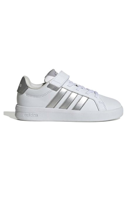 Scarpe Adidas Grand Court 3.0 Bianco Argento Bambini ADIDAS CORE | Sneakers | JP9368-